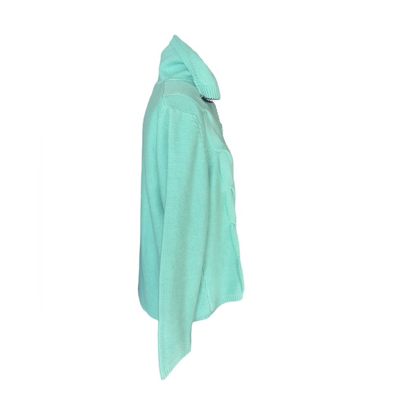 Nice Croft & Barrow Button Up Sweater Women’s Size L - Picture 4 of 11